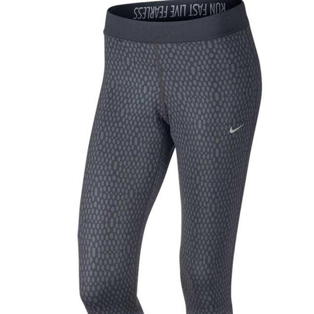 Cropped Nike Dry-Fit Leggings - Picture 1 of 6